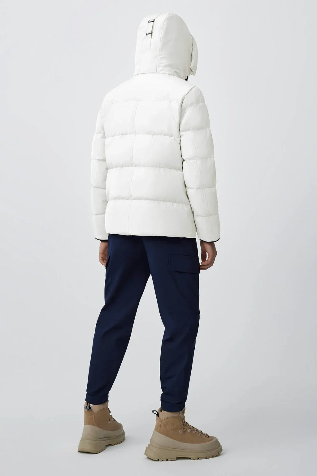 Parka Goose Wyndham Blanche Black Label