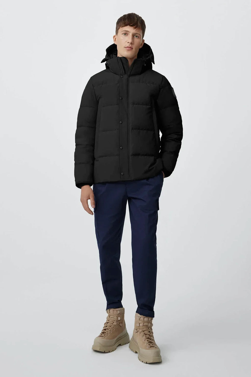 Parka Goose Wyndham Noir Black Label