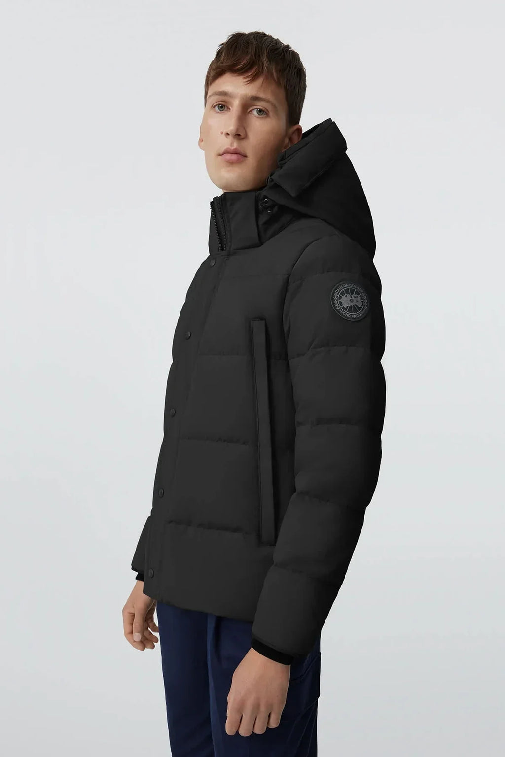 Parka Goose Wyndham Noir Black Label
