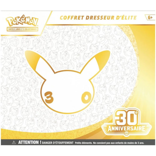 30e Anniversaire - Coffret Dresseur d'Élite ETB - FR