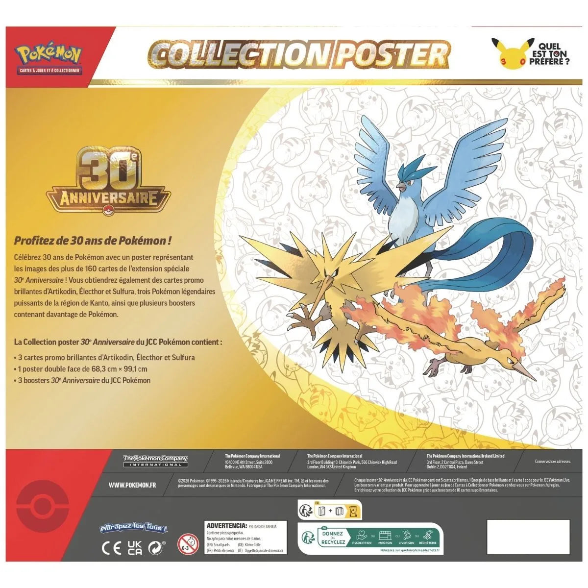 30e Anniversaire - Collection Poster - FR