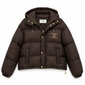 Brown detachable Puffer Jacket