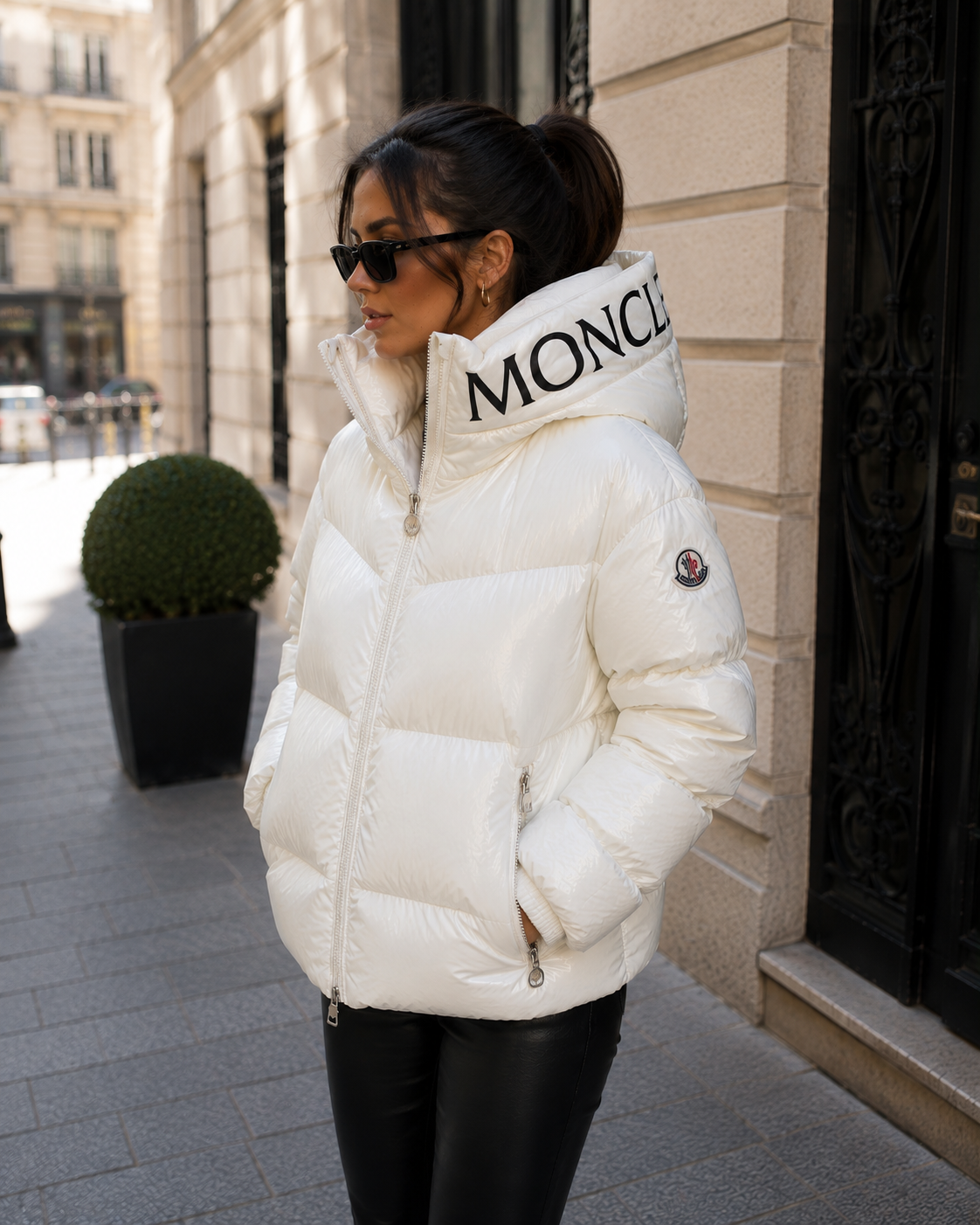 Puffer Jacket White