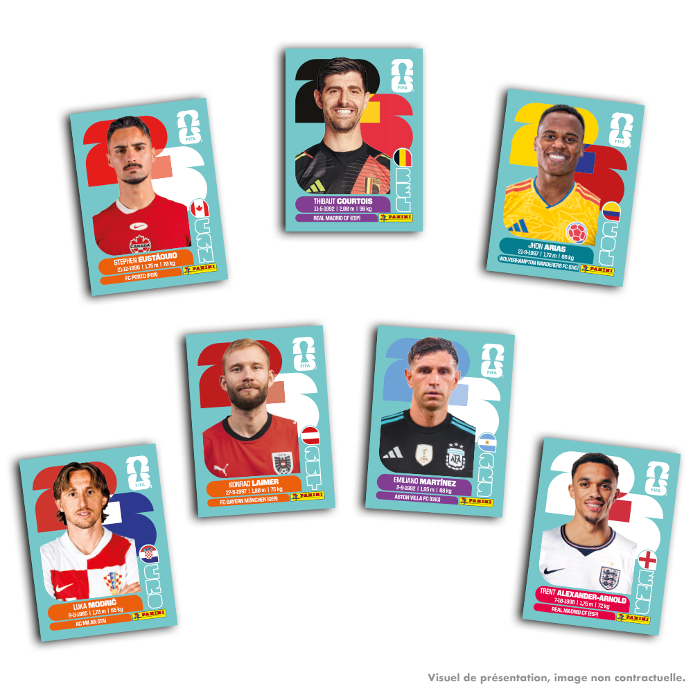 Stickers - Boite de 100 pochettes